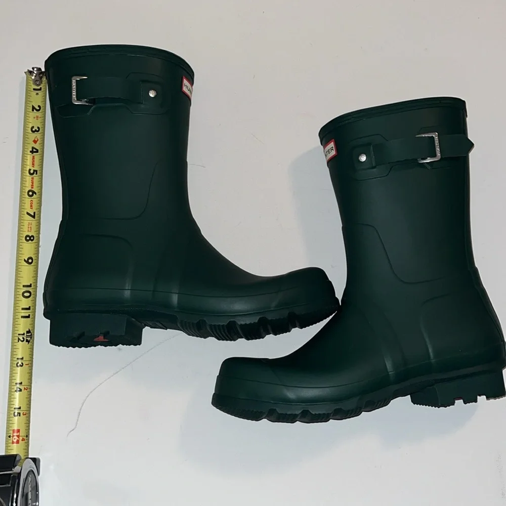Hunter 12 - mens original short Thicket green rain boots Brand new
